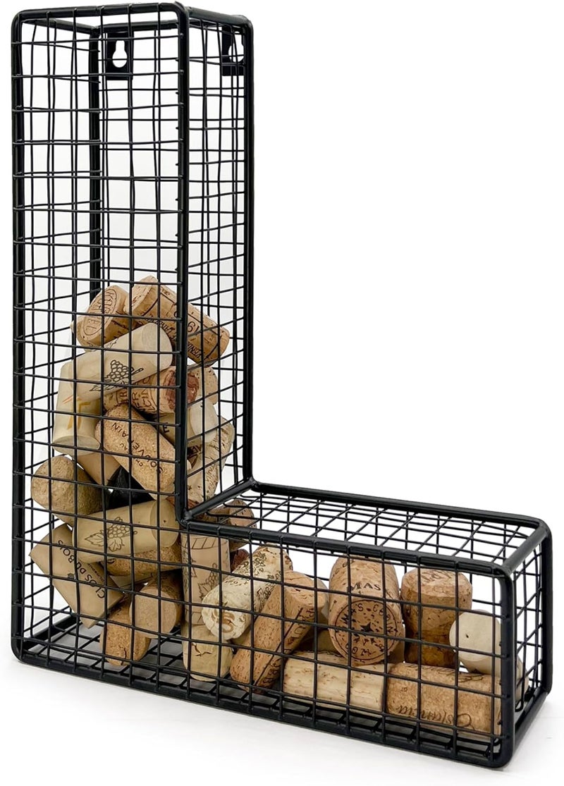 Oeno Wine Cork Holder Metal Display Collector Full Alphabet Display Letters & More (L) - Image 3